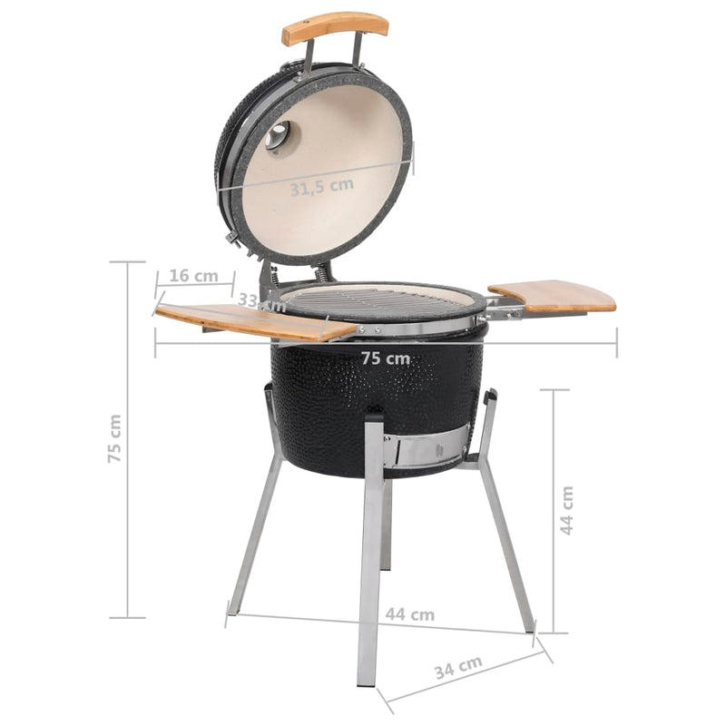 Kamado barbecue 76 cm keramiek