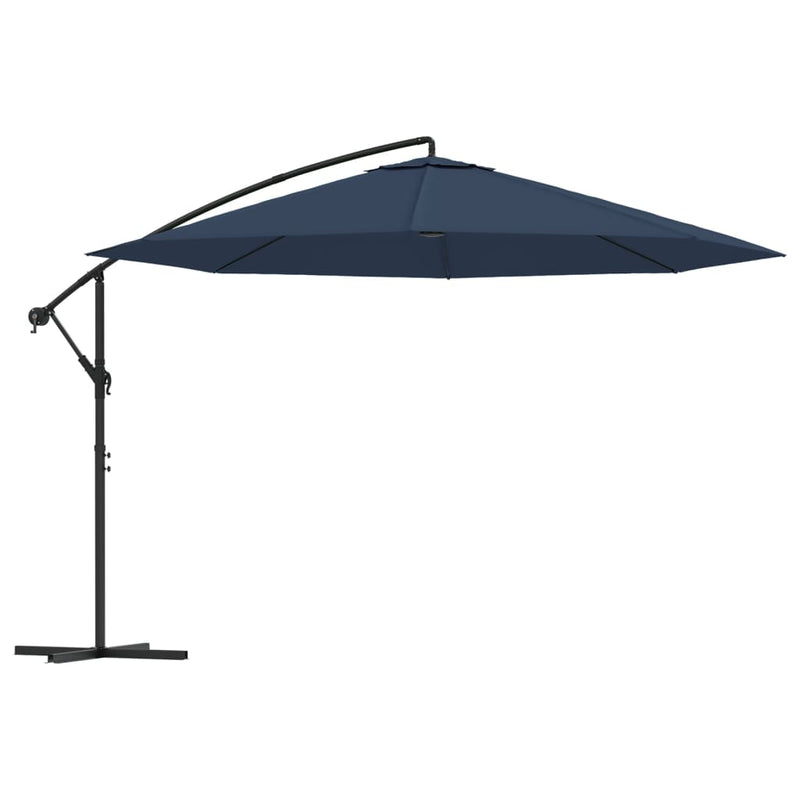 Zweefparasol 3,5 m blauw