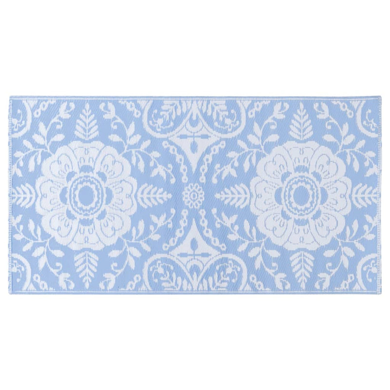 Buitenkleed 80x150 cm PP babyblauw