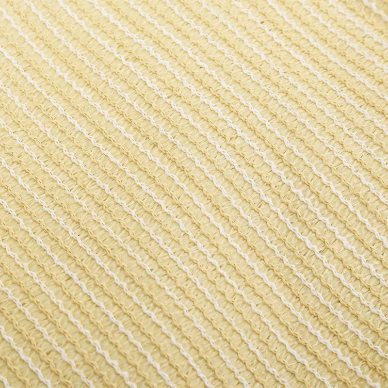 Zonnezeil 160 g/m² 2,5x4 m HDPE beige