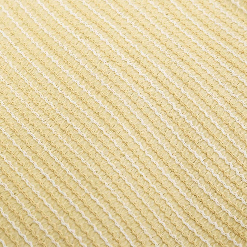 Zonnezeil 160 g/m² 2,5x4,5 m HDPE beige