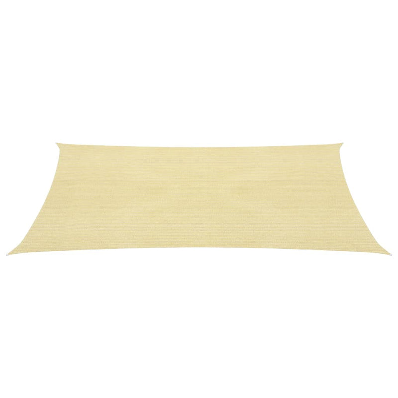 Zonnezeil 160 g/m² 3x4,5 m HDPE beige