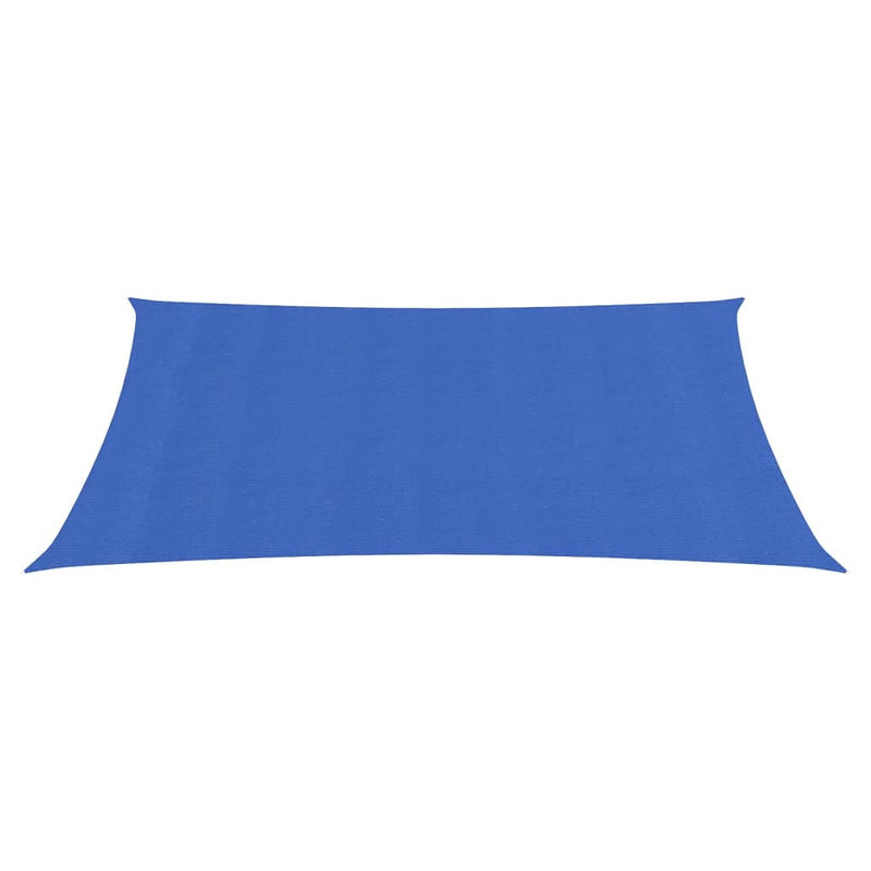 Zonnezeil 160 g/m² 2,5x3 m HDPE blauw