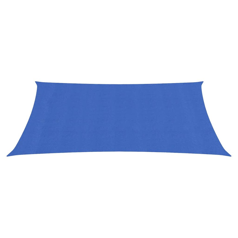 Zonnezeil 160 g/m² 2,5x4 m HDPE blauw