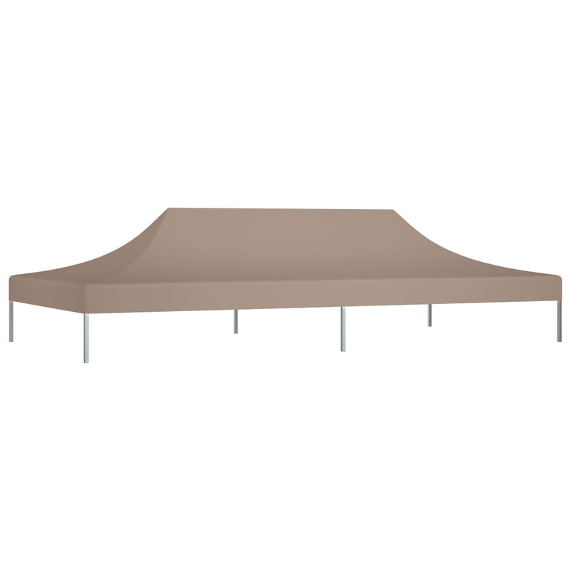 Partytentdak 270 g/m² 6x3 m taupe