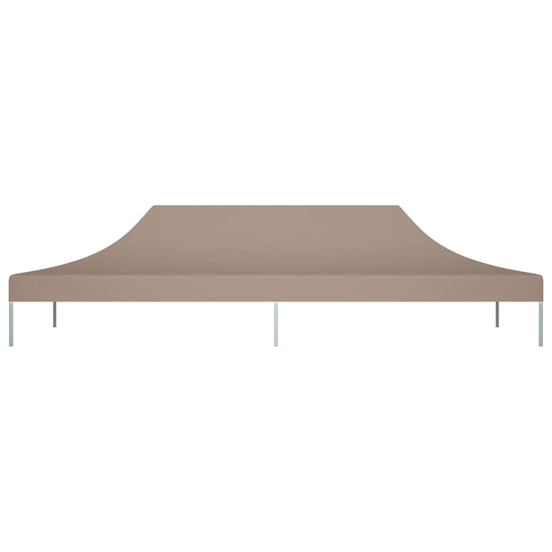 Partytentdak 270 g/m² 6x3 m taupe