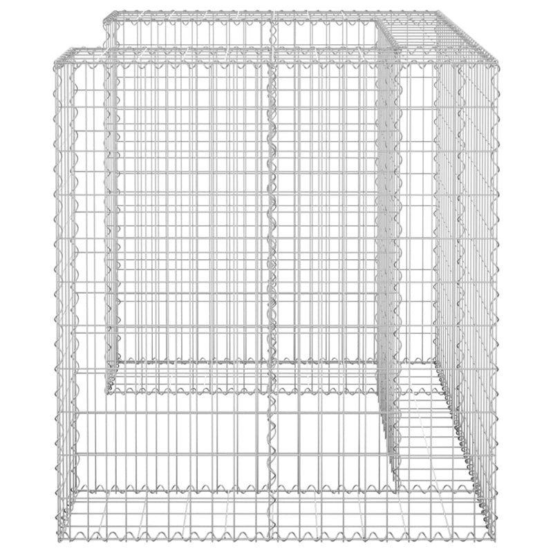 Schanskorf voor container 110x100x110 cm gegalvaniseerd staal