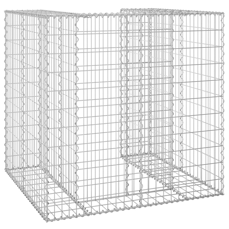 Schanskorf voor container 110x100x110 cm gegalvaniseerd staal