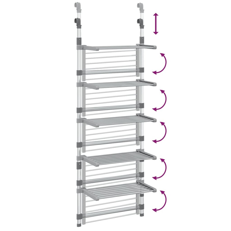 Droogrek 5-laags hangend aluminium