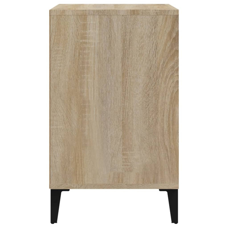 Schoenenkast 102x36x60 cm bewerkt hout sonoma eikenkleurig