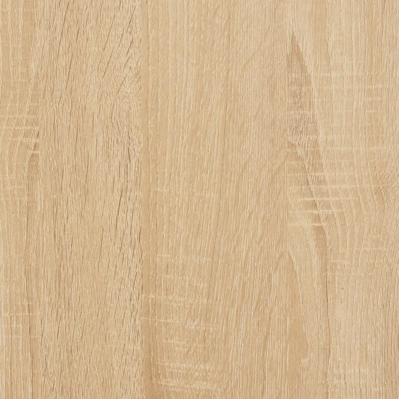 Nachtkastje 40,5x31x60 cm bewerkt hout sonoma eikenkleurig - Drogistdeal.nl