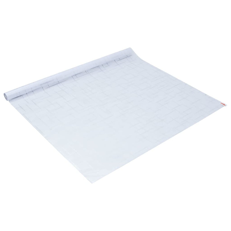 Raamfolies 4 st mat sterrenpatroon PVC