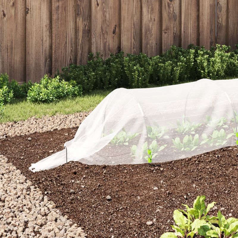 Kweektunnels 2 st 1,5x5 m glasvezel en polypropeen - Drogistdeal.nl