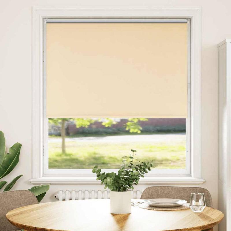 Rolgordijn verduisterend 105x130 cm stofbreedte 100,7 cm beige