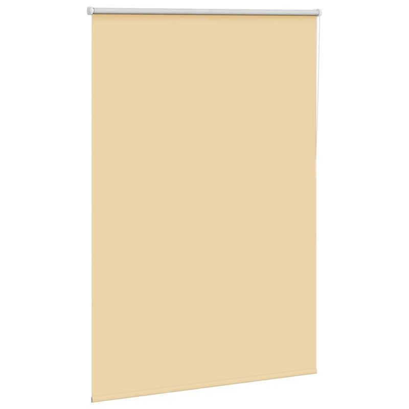 Rolgordijn verduisterend 110x130 cm stofbreedte 105,7 cm beige