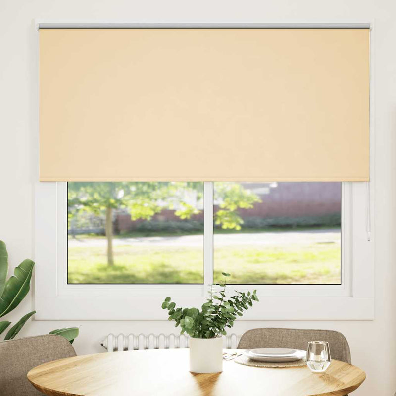 Rolgordijn verduisterend 165x150 cm stofbreedte 161,6 cm beige