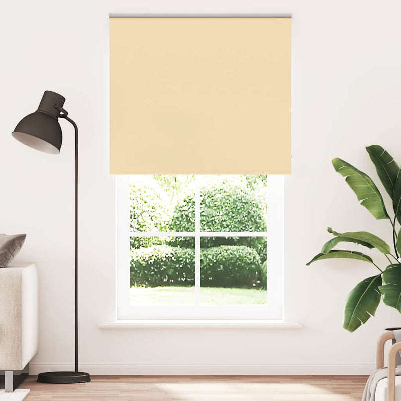 Rolgordijn verduisterend 125x210 cm stofbreedte 121,6 cm beige