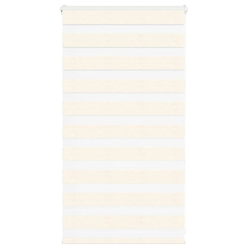 Zebra rolgordijn 85x100 cm stofbreedte 80,9 cm marmerbeige