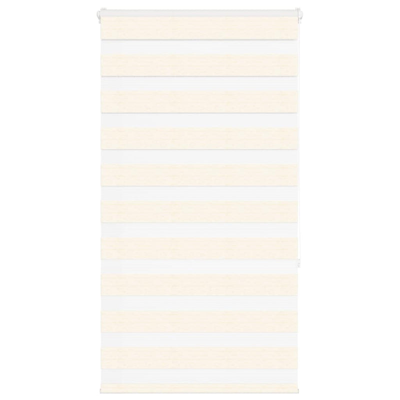 Zebra rolgordijn 85x150 cm stofbreedte 80,9 cm marmerbeige