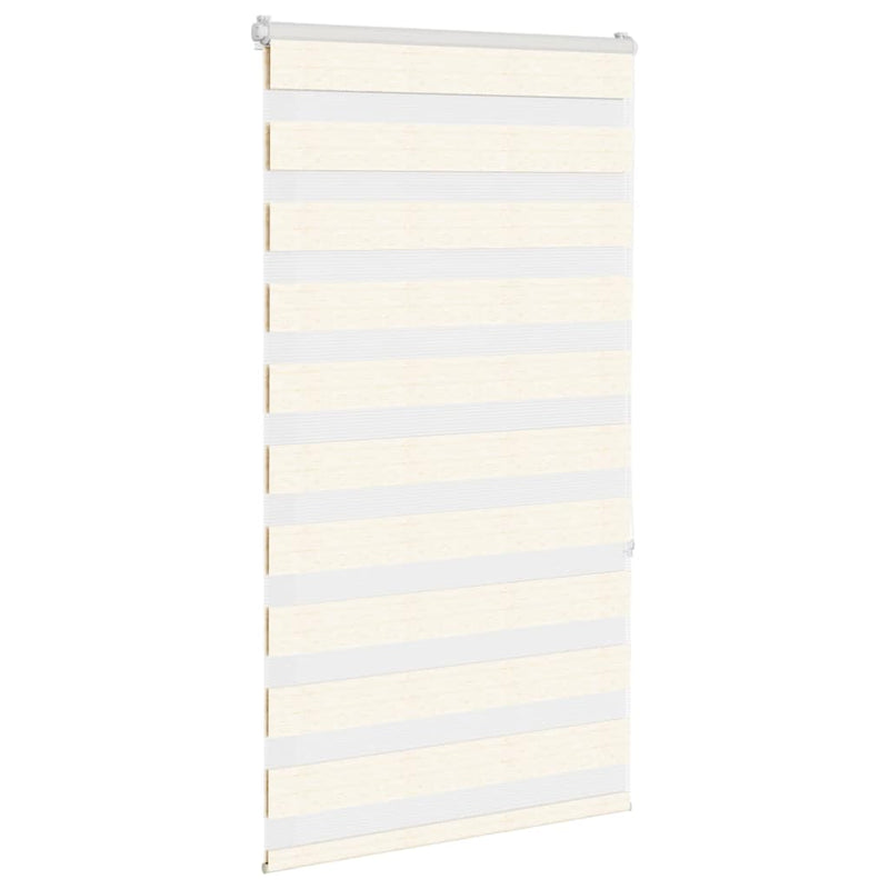 Zebra rolgordijn 85x150 cm stofbreedte 80,9 cm marmerbeige