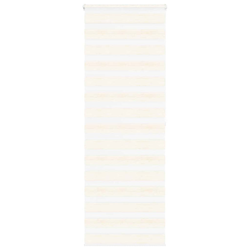 Zebra rolgordijn 80x200 cm stofbreedte 75,9 cm marmerbeige