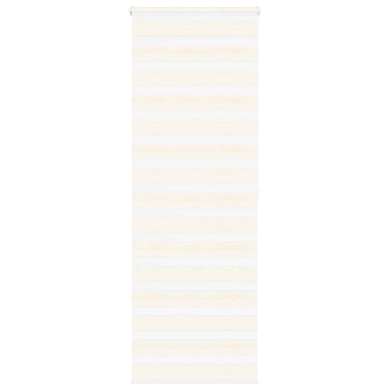 Zebra rolgordijn 85x200 cm stofbreedte 80,9 cm marmerbeige