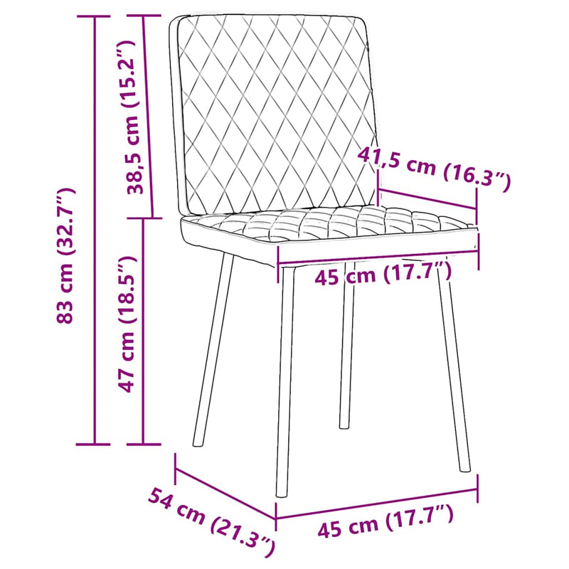 Eetkamerstoelen 4 st fluweel lichtgrijs