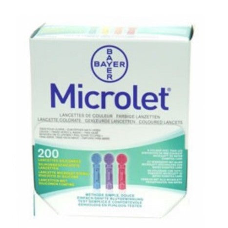 Bayer Lancet Microlet 28G 0.4mm Diameter - 200 stuks - Drogistdeal.nl