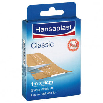 Hansaplast Classic 1m x 6cm - Drogistdeal.nl