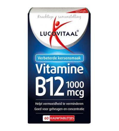 Lucovitaal - Vitamine B12 1000mcg 60 tabletten - Drogistdeal.nl