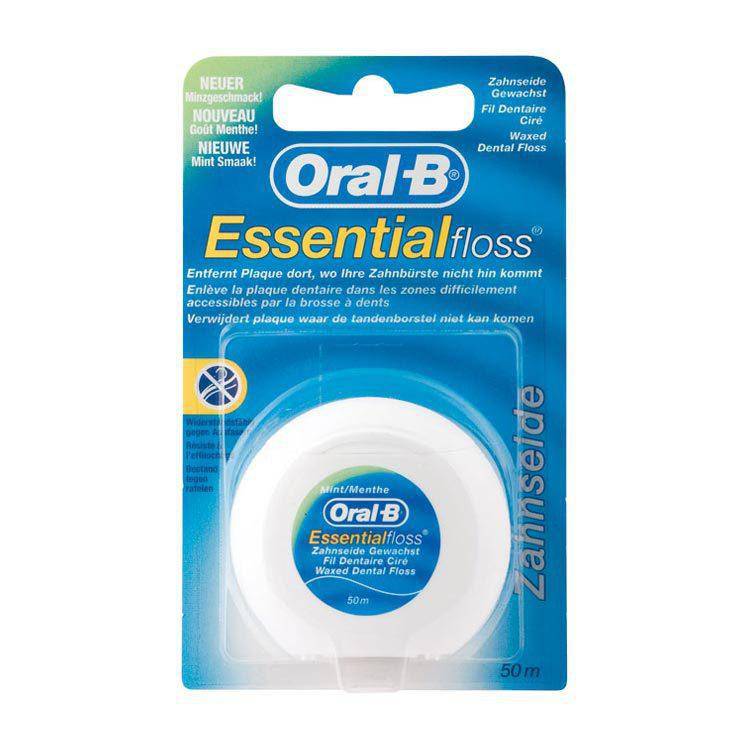 Oral-B Essential Floss Munt Waxed - Drogistdeal.nl